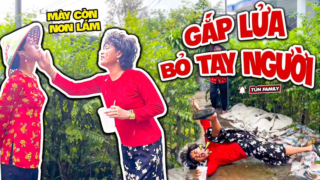 Вырвав огонь из рук другого человека, Туй Льеу преподаёт миссис Сау урок на всю жизнь — Семья Тун