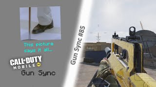 NEVER GONNA GIVE YOU UP | Gun Sync | Call of Duty: Mobile