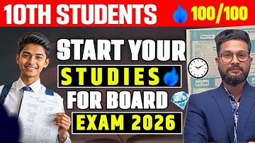 10TH STUDENTS START STUDYING EFFECTIVELY & FOCUSING ON BOARDS | 