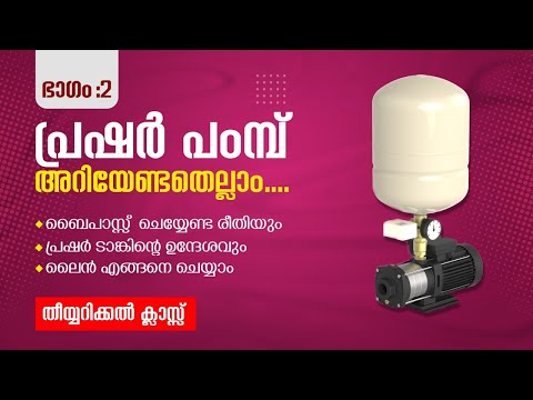 Pressure pump ഫിറ്റിങ് ഇനിയൊരു തലവേദന അല്ല...A to