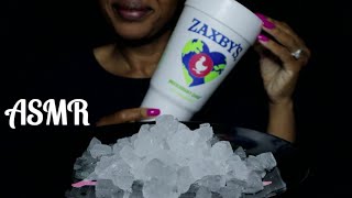 ASMR|ZAXBY'S PELLET ICE|ICE EATING