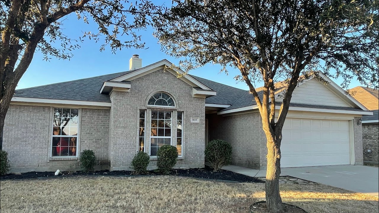 House For Rent Crowley TX Mesa Vista YouTube