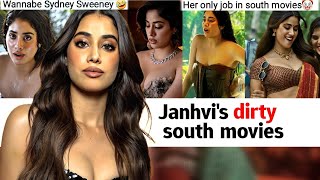 CHOOSING ONLY VULGAR ROLES: JANHVI S*XUALISING herself to BECOME SOUTH STAR| STOLE MOVIE from SISTER
