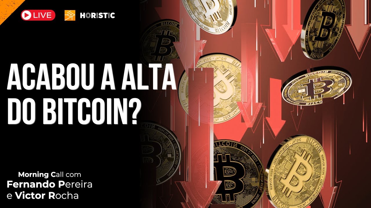GRANDE QUEDA CHEGANDO NO BITCOIN? Morning Call Cripto