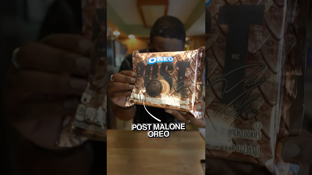Post Malones Oreos are bangers! #snacks #foodreview #sweets