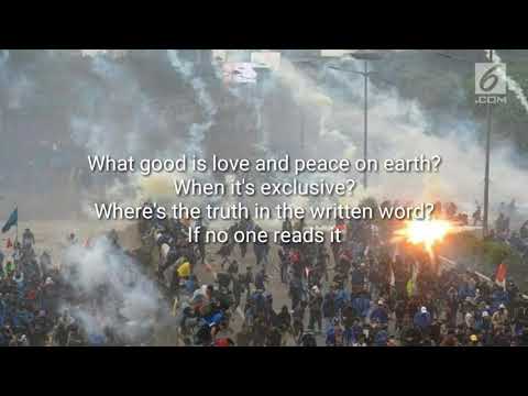Green day Troubled Times (Lyric Video)
