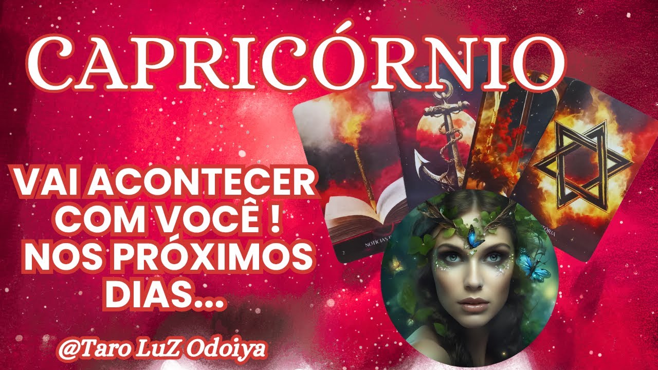 CAPRICÓRNIO, VOCÊ NÃO VAI CONSEGUIR CONTROLAR ISSO...VAI ALÉM DO QUE IMAGINA...