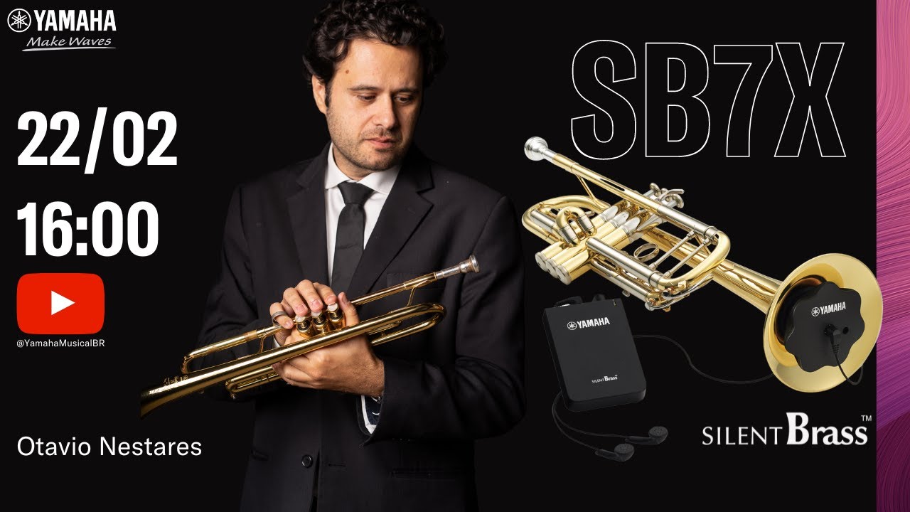 LIVE- Silent Brass SB7X com o trompetista Otavio Nestares - YouTube