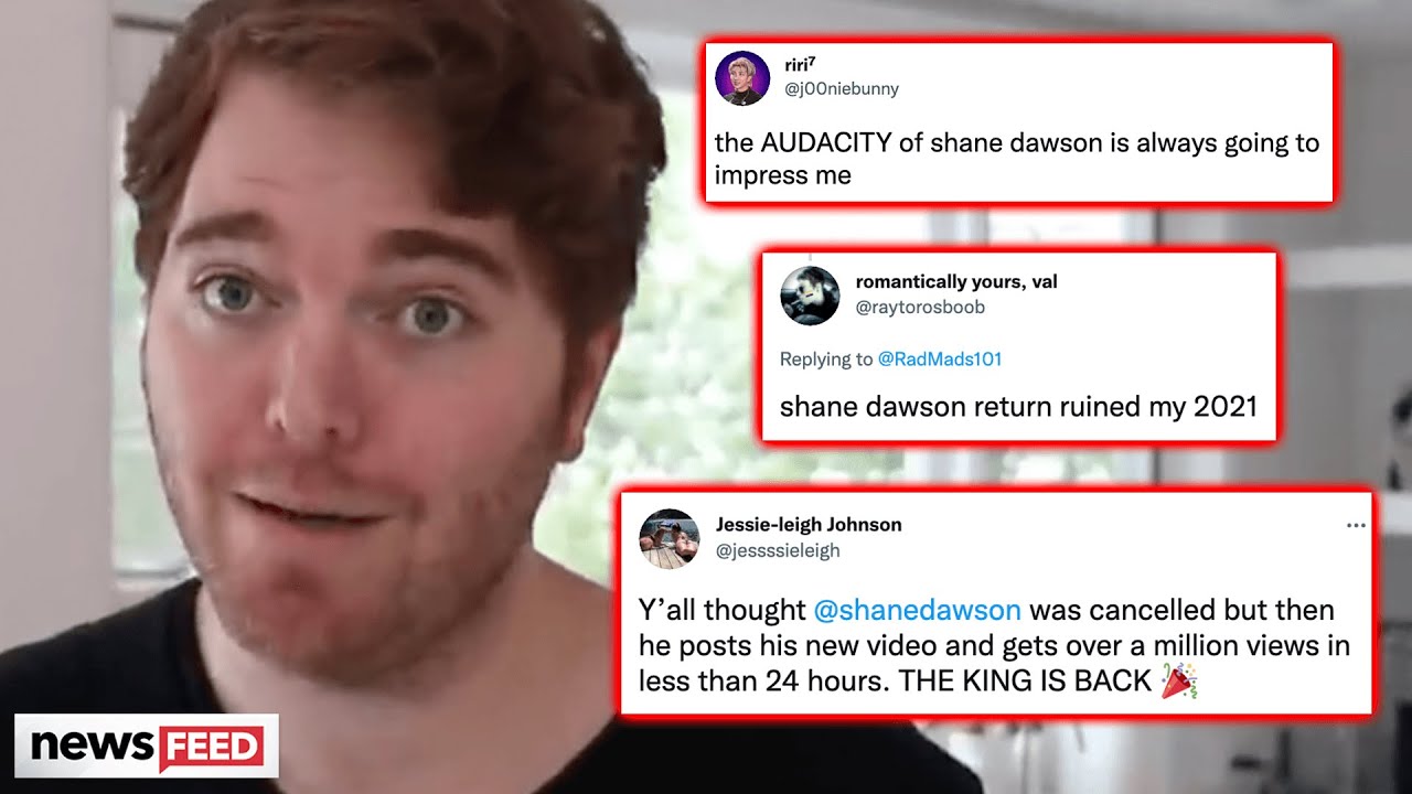 Shane Dawson Is GRATEFUL For Being Cancelled In YT Return & Fans React