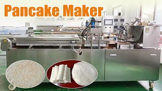 pancake maker | Fully automatic pancake making machine#pancake #pancakes #foodmachine