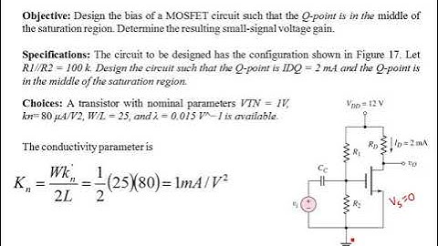 Common Source MOSFET Amplifier with Source Resistance Part 42
