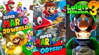 スーパーマリオブラザーズUデラックス、オデッセイ3Dワールドルイージマンション3 Super Mario 3D World + Super Mario Odyssey + Luigi's Mansion 3