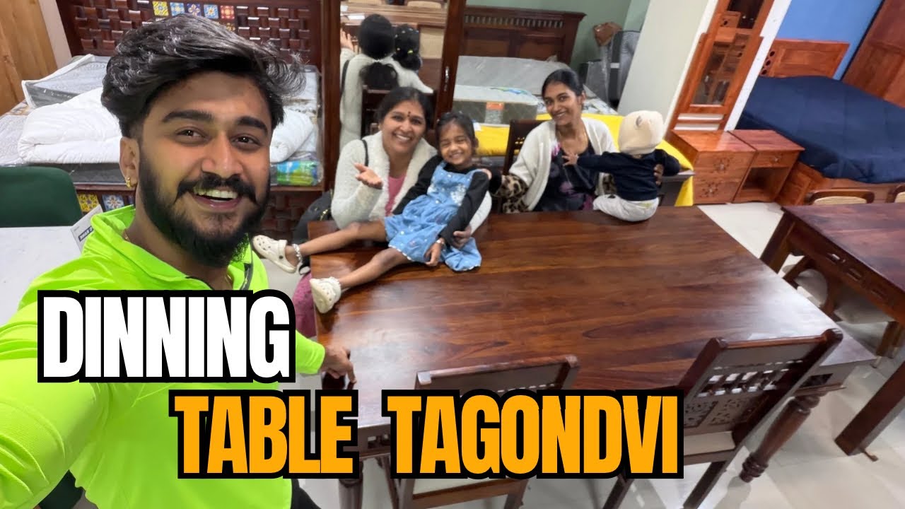 New dinning table Bantu 😍|| #varunaradya @VarunAradya31 