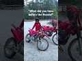 Before the Honda #dirtking #2026short #dirtbike #beforeafter #oldbikes