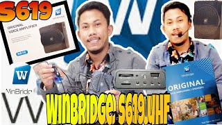 WinBridge S619 UHF | Voice Amplifier Digital Player | Unboxing & Review | PR Package screenshot 4