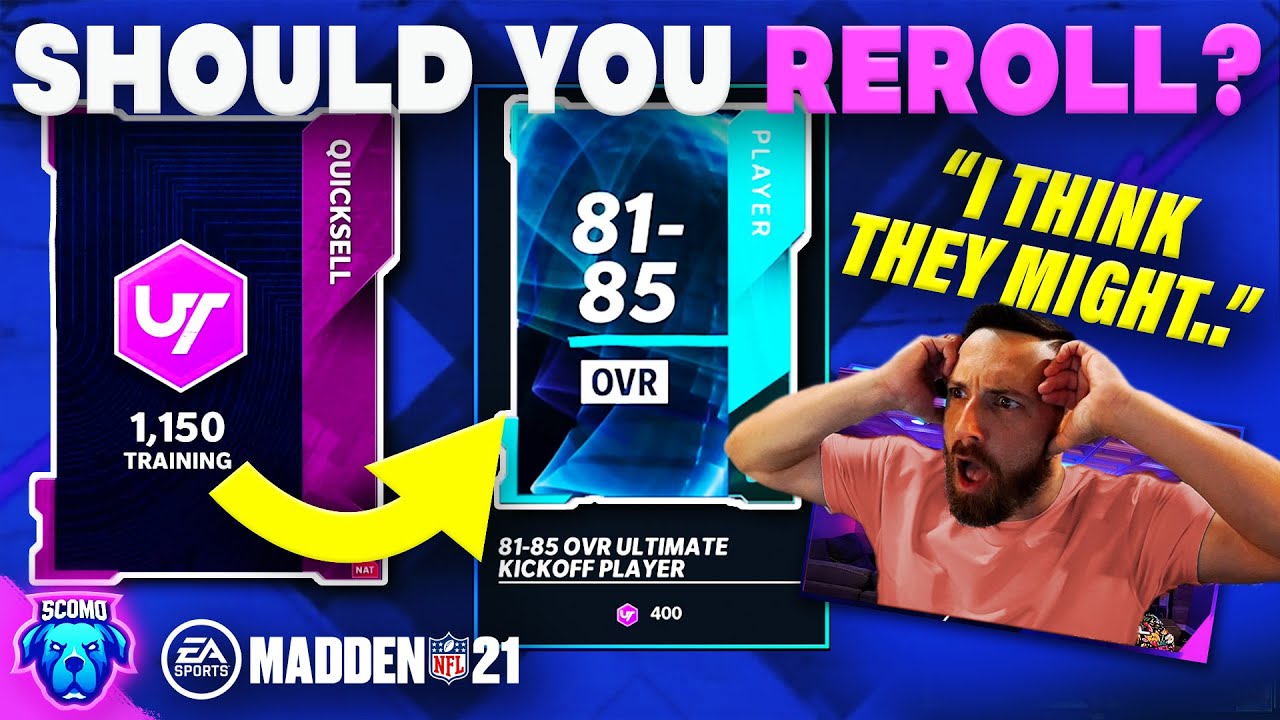 ULTIMATE KICKOFF REROLLS! TRYING TO FIND A METHOD! [MADDEN 21]