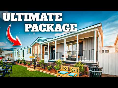 PERFECT blend of COMFORT &amp; FUNCTIONALITY in this prefab home! House Tour
