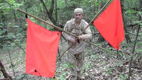 Compass Bubbles, Dead Reckoning And A Trick For Navigating Through A Dense Forest