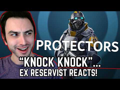 "KNOCK KNOCK"... - Ex Reservist Reacts to PROTECTORS - (Half-Life Animation!)