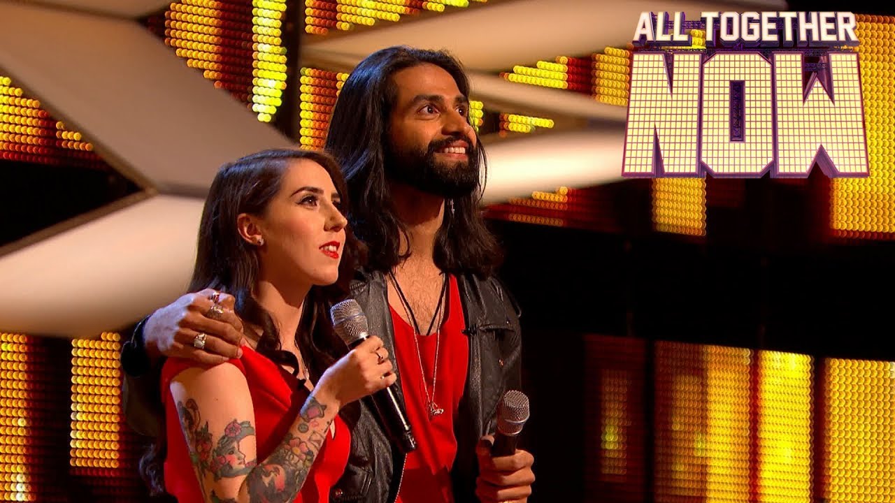 Loved Up Couple Put Unique Twist On Nirvana S Smells Like Teen Spirit All Together Now Youtube