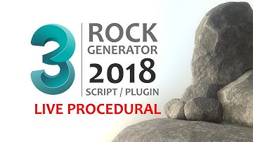 Rock Generator V2 | 2018 for 3dsMax