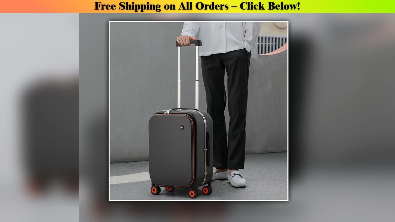 Mixi New Innovative Design Suitcase Carry On Hardside Rolling Luggage PC Spinner Wheels Trolley