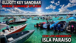 🔥  Summer Splash 2026 fue una LOCURA en Elliott Key  😳🌊  hasta que llegamos a SOLDIER KEY 🚤⚓