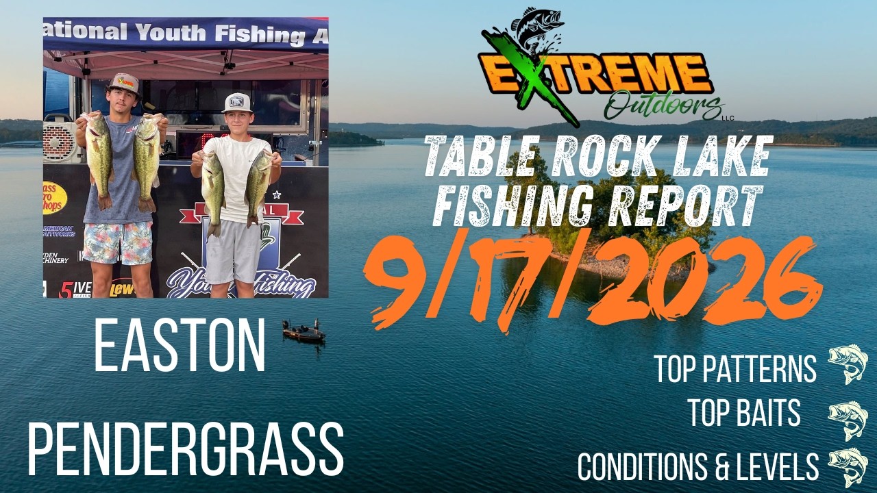 Extreme Outdoors Weekly Fishing Report 9/17/2026!