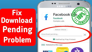 How To Fix Download Pending Problem In Google Play Store | Tech Mash