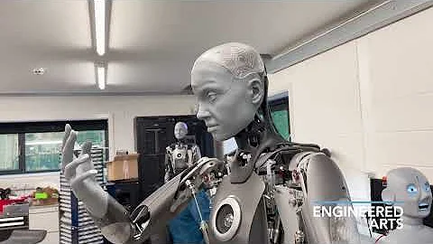 Ameca Humanoid Robot AI Platform