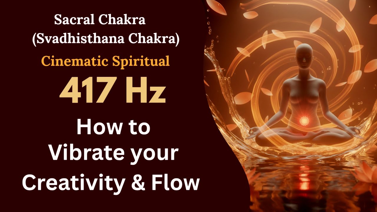 417 Hz Sacral Chakra Healing | Creativity Boost, Emotional Release ...