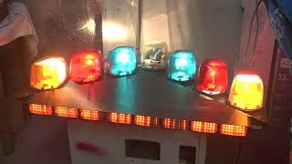 Federal Signal Lightbar Vector Vision Police Interceptor Emergency Lights