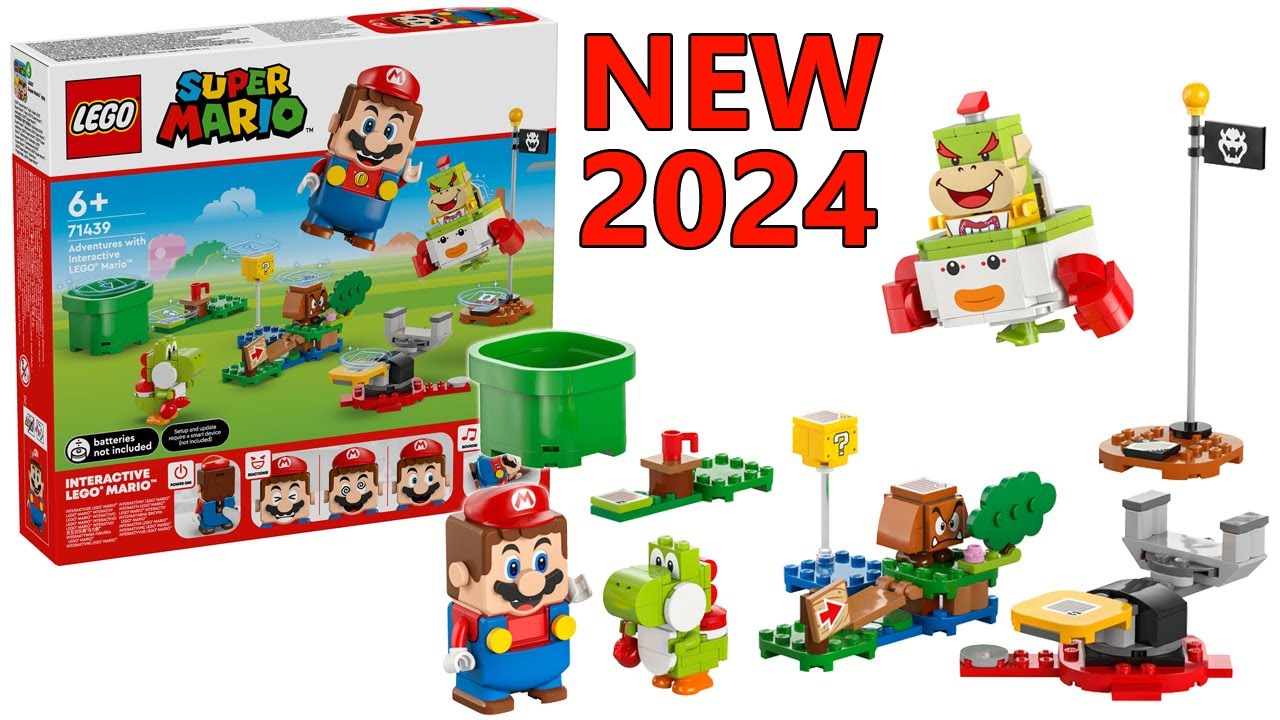 🆕🆕🆕 NEW 2024 | Adventures with Interactive LEGO Mario | 71439 | LEGO Instructions App LIVE 🆕🆕🆕