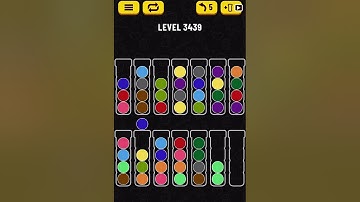 【Ball Sort Puzzle】Level.3439