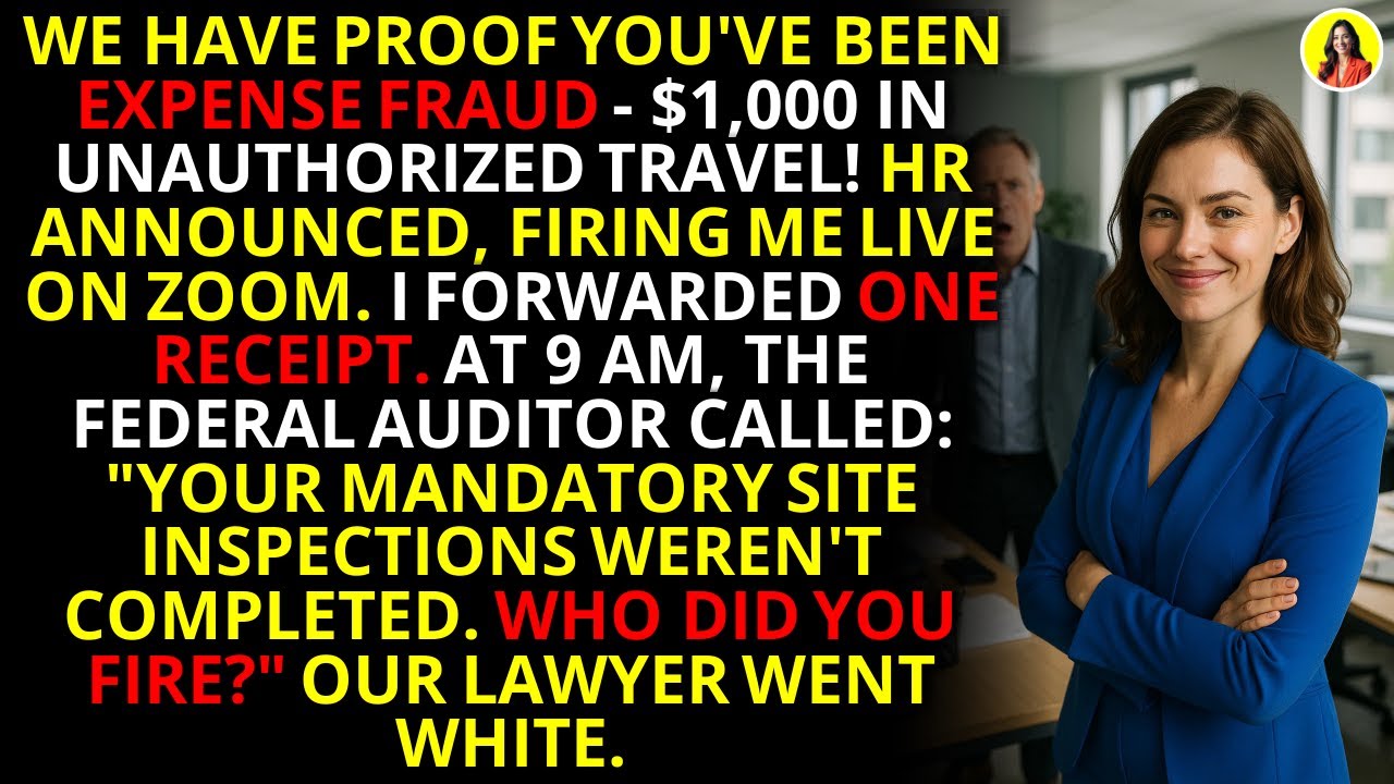 Уволили за мошенничество с расходами? Мой единственный чек положил конец их карьере