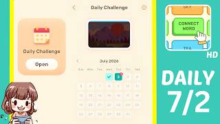 Connect Word Daily Challenge July 2 2026 Answers Walkthrough