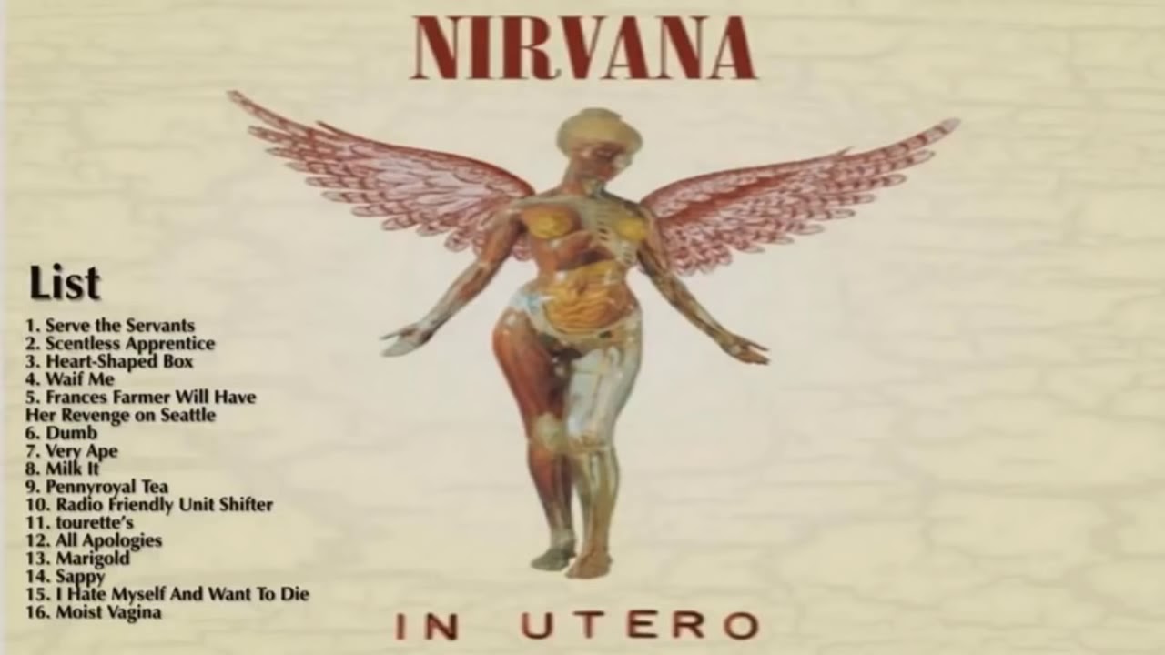 Nirvana In Utero Full Album Live 1993 - YouTube