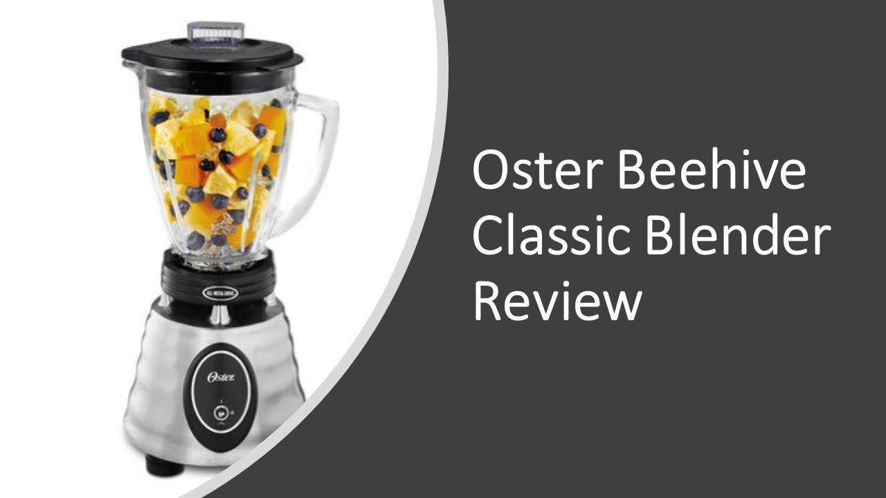 Oster Beehive Classic Blender Review YouTube