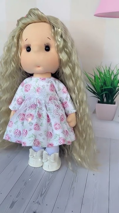 Куколка кудряшка в наличии #текстильнаякукла #cute #doll #dolls #кукла ...