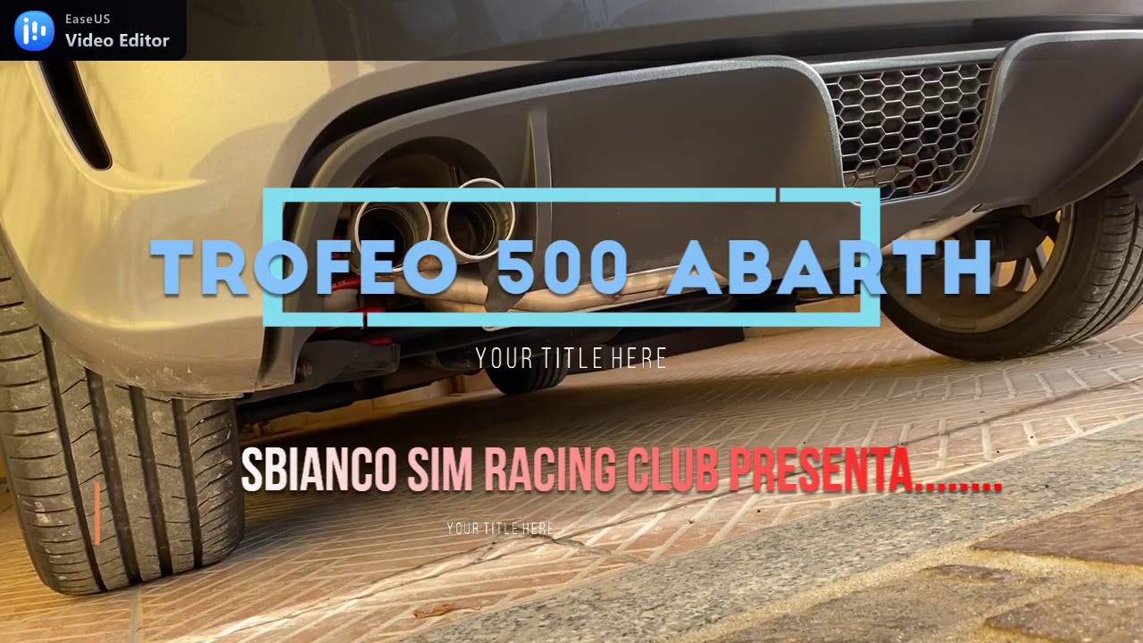 Trofeo 500 Abarth  SBIANCO SIM RACING CLUB Our discord: 