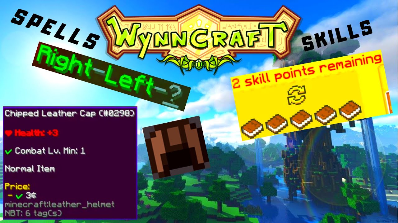 FIRST SPELL & SKILL POINTS || Wynncraft Episode #2