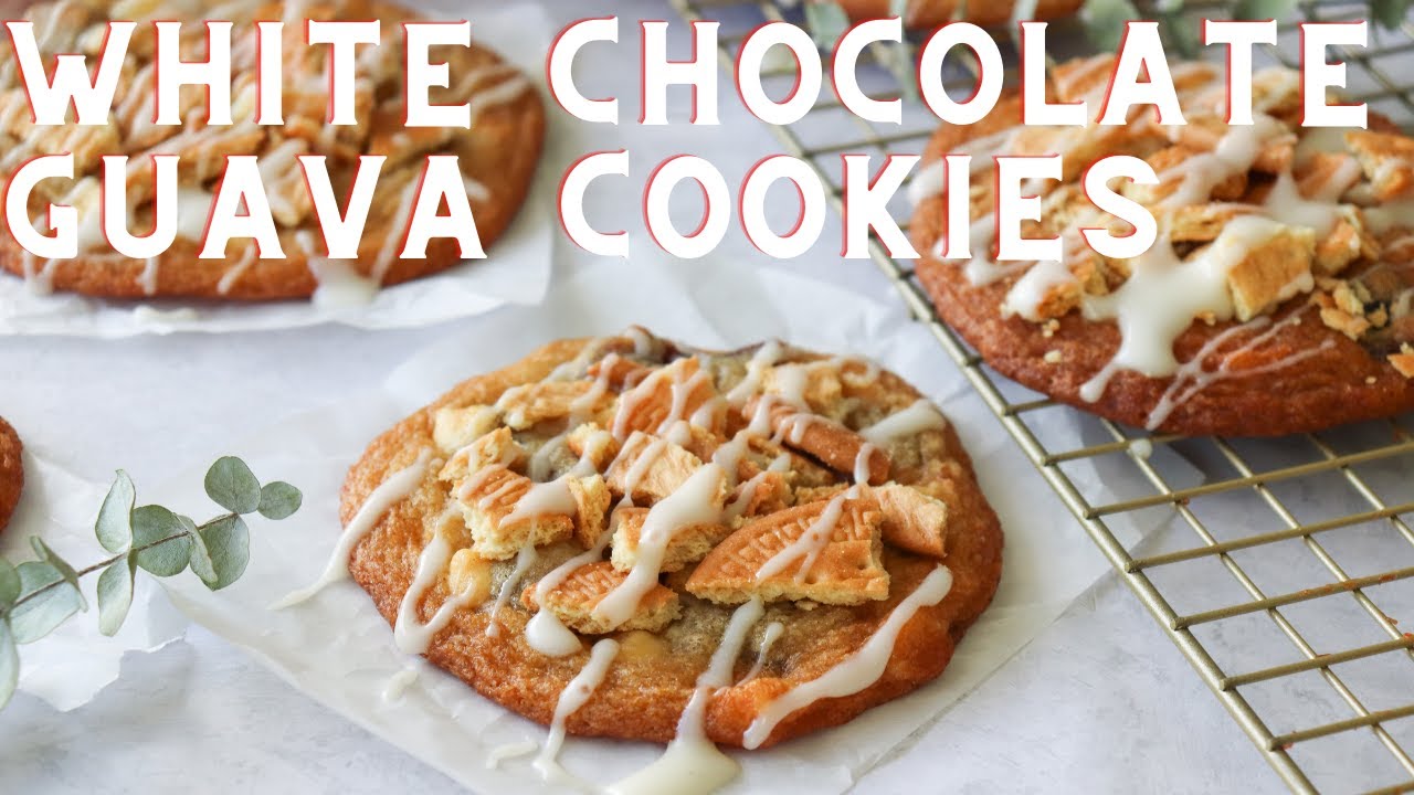 Guava White Chocolate Chip Cookies | Anitas Delights
