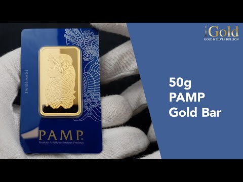 50g PAMP Gold Bar