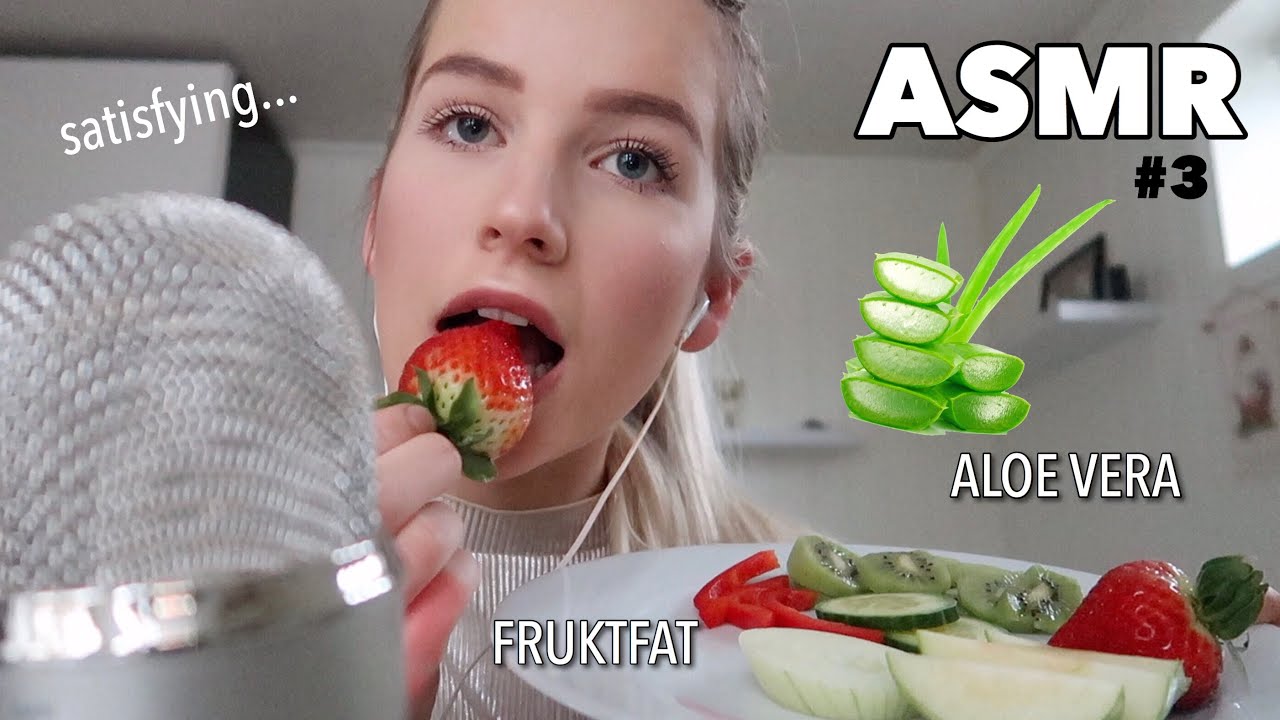 JEG PRØVER ASMR #3 // ALOE VERA, FRUKTFAT ++
