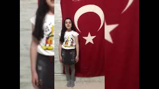 Murat Reis İlkokulu 2 A Sınıfı 23 Nisan Şiiri