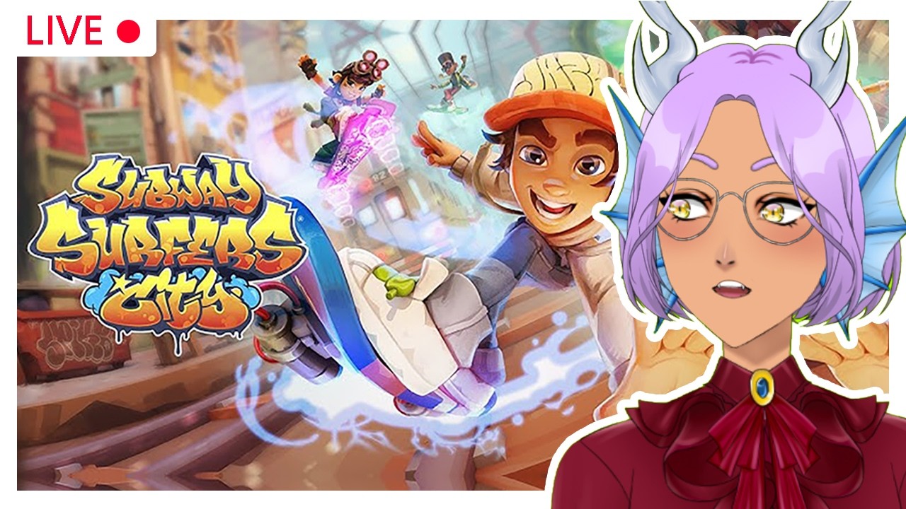 【#1 Subway Surfers City】这游戏竟然有新的系列！New Subway Surfers LET'S GO!【Ah Ying 晶盈 | 马来西亚 VTuber MYVT】 | MYViki