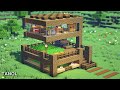 ⚒️ Minecraft | How To Build a Small Survival Wooden House