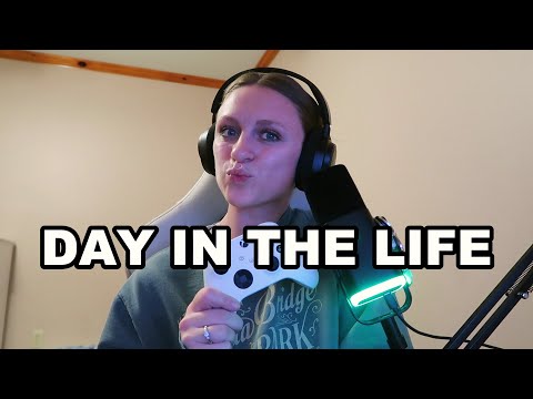 DAY IN THE LIFE OF A STREAMER AND CONTENT CREATOR