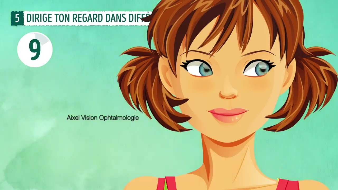 Dix exercices pour améliorer votre vue par Aixel Vision