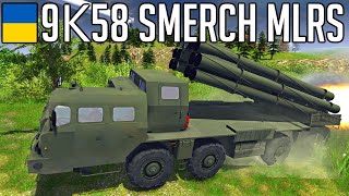 Ukrainian 9К58 Smerch Mlrs Destroyed A Military Naval Base Mowas2 Battle